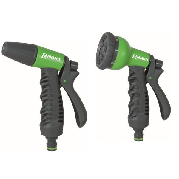 Lot de 2 pistolets d'arrosage simple et multijets