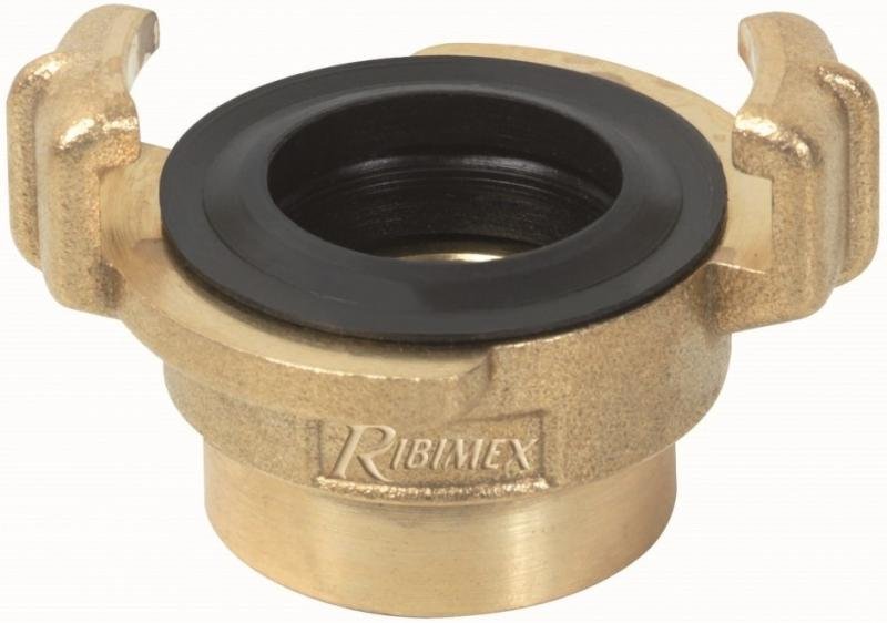 Raccord express femelle 20x27 en laiton pour arrosage