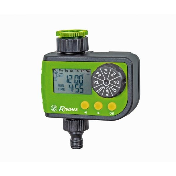 Programmateur d'arrosage digital 4 programmes RIBIMEX