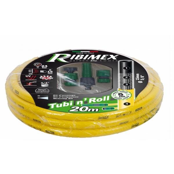 Kit tuyau d'arrosage antivrille 20 m – RIBIMEX