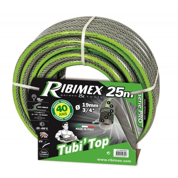 Tuyau d'arrosage anti-vrille Tubi'Top 25 m Ø 15 mm