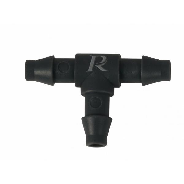 Té cannelé 4/6 mm micro-irrigation – Lot de 10