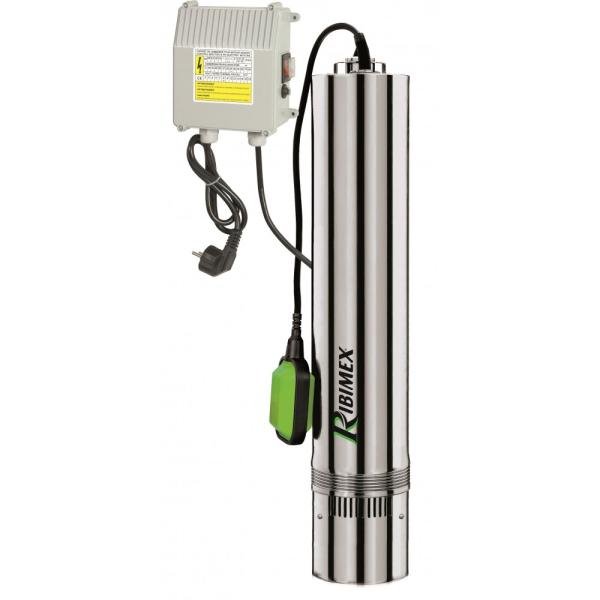 Pompe de puits immergée 750 W 8000 L/h – RIBIMEX