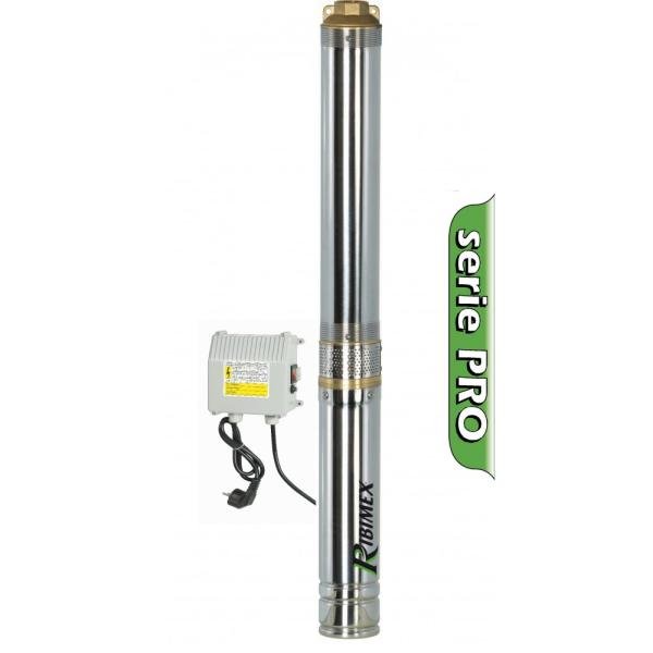Pompe forage grande profondeur 750W 95m 14 turbines
