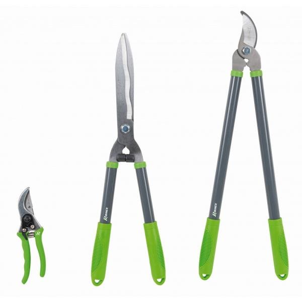 Lot de 3 outils de coupe jardin RIBIMEX | RACINE